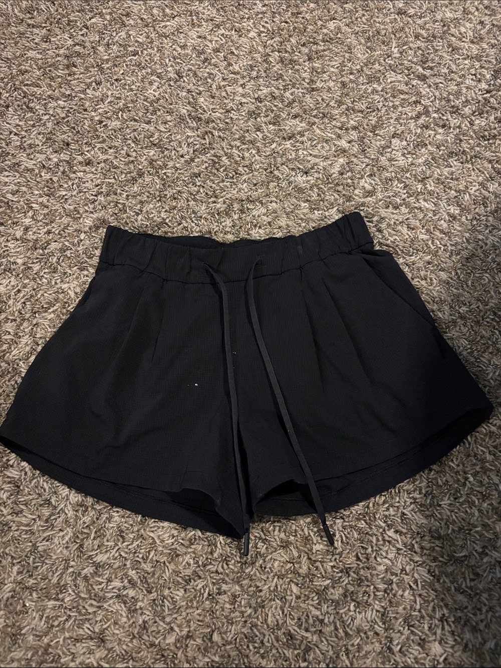 lululemon athletica Black Athletic Drawstring Shorts